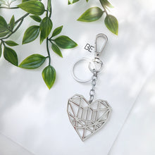 Load image into Gallery viewer, The Eternal Keychain in silver
